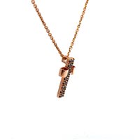 Collar Baraka Hombre in Oro rosa Diamante Black 0.43 Ct BARAKA0043 - BARAKA0043